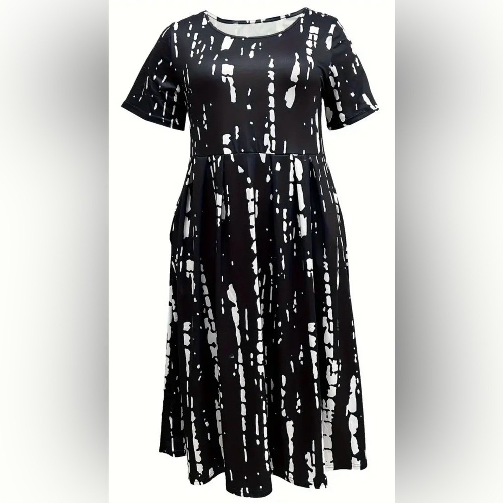 This Dress Speaks Comfort. Elegant enough to wear to a Dinner Party.